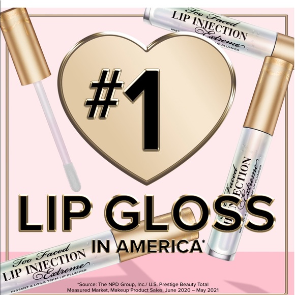 SALE $25 Too Faced Lip Injection Extreme Lip Plumper in Strawberry Kiss - Picture 6 of 10
